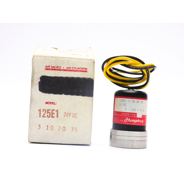 HUMPHREY 125E13102035 24VDC 0-125PSI NSMP