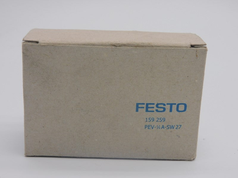 FESTO PEV-1/4-A-SW27 159259 250VAC 15-145PSI NSMP