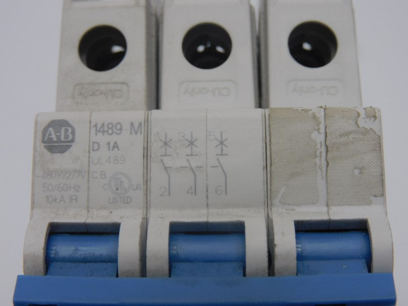 ALLEN BRADLEY 1489-M3D010 SER. D 277V 1A UNMP