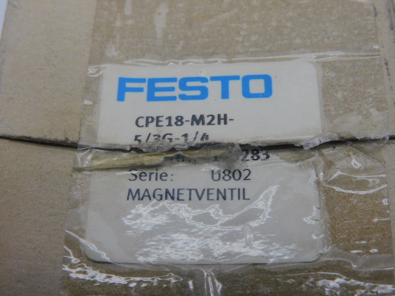 FESTO CPE18-M2H-5/3G-1/4 170283 99-132VAC NSMP