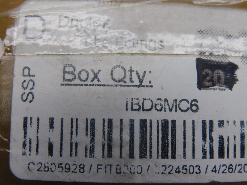 SSP IBD6MC6 3/8" NSMP