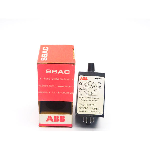 ABB TRM120A2Z2 240VAC 10A .05-2.0S NSMP