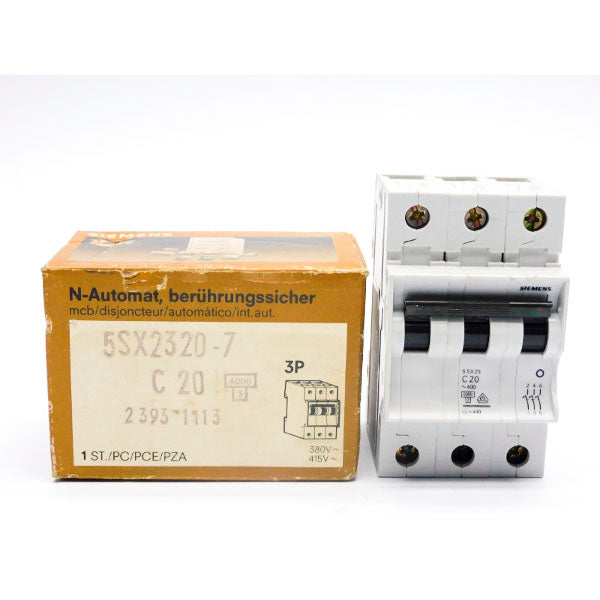 SIEMENS 5SX2320-7 380/415V 20A (AS PICTURED) NSMP