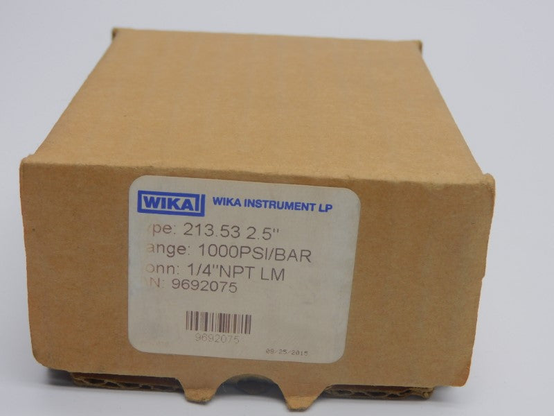 WIKA 9692075 1000PSI NSMP