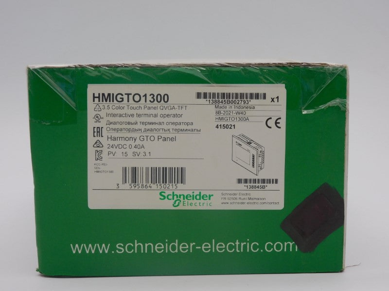 SCHNEIDER ELECTRIC HMIGTO1300 24VDC 0.40A NSFS