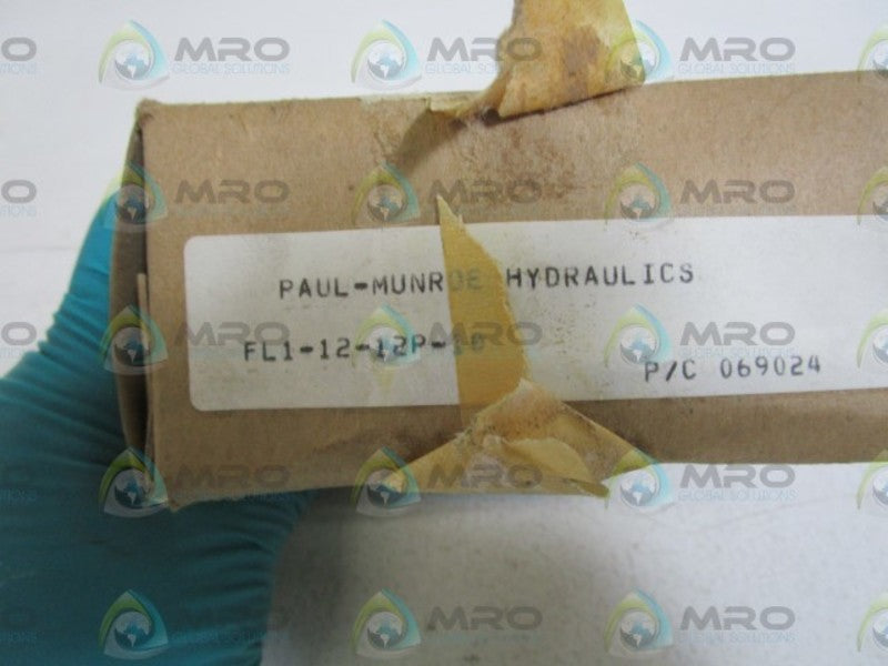 PAUL-MUNROE HYDRUALICS FL1-12-12P-10 NSMP