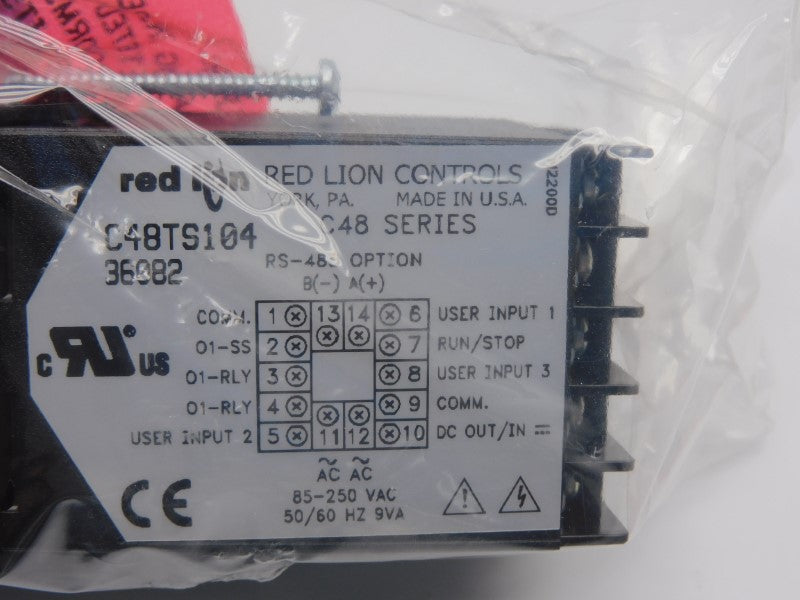 RED LION CONTROLS C48TS104 85-250VAC NSMP