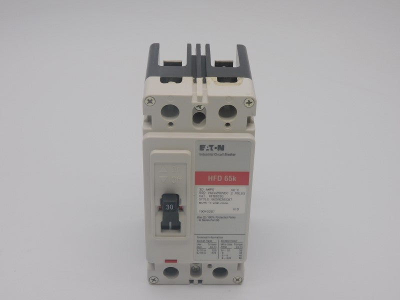 EATON HFD2030 SER. C 600VAC 30A NSMP
