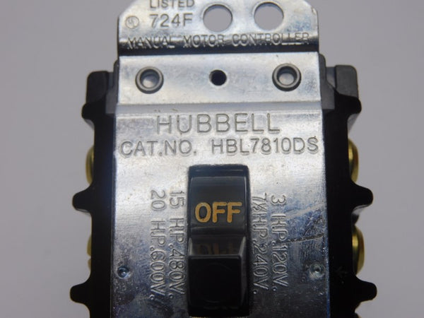HUBBELL HBL7810DS 600VAC 30A NSMP
