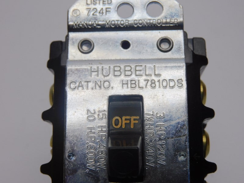 HUBBELL HBL7810DS 600VAC 30A NSMP