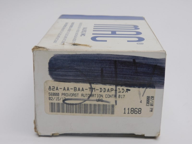 MAC 82A-AA-BAA-TM-DDAP-1DA 24VDC 150PSI NSMP