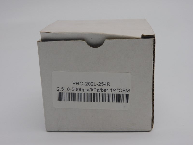 GAUGE PRO-202L-254R 0-5000PSI NSMP