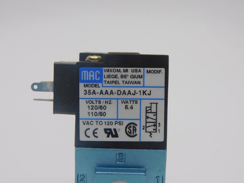MAC 35A-AAA-DAAJ-1KJ 110/120V 120PSI NSMP