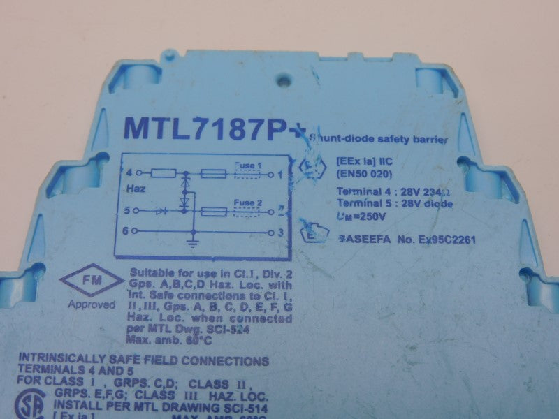 MTL MTL7187P+ 28V UNMP