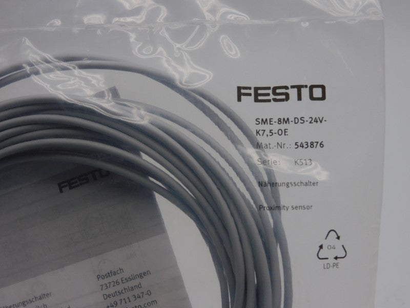 FESTO SME-8M-DS-24V-K7.5-OE 543876 NSMP