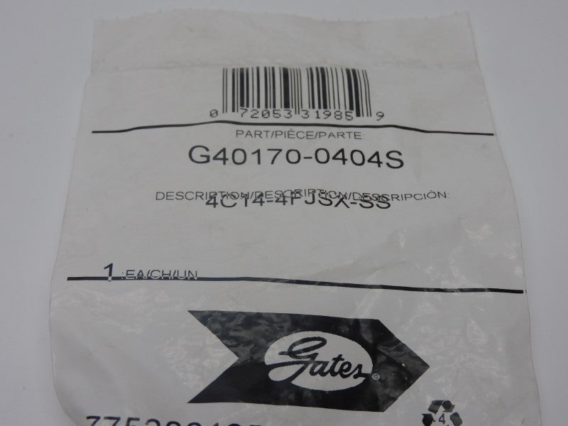 GATES 4C14-4FJSX-SS G40170-0404S NSMP
