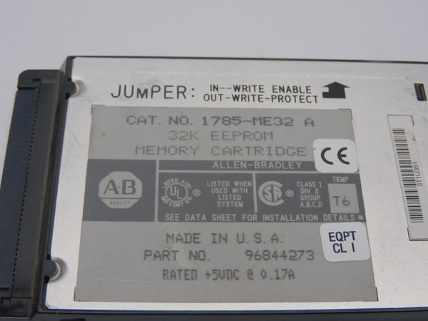 ALLEN BRADLEY 1785-ME32 SER. A 5VDC 0.17A UNMP