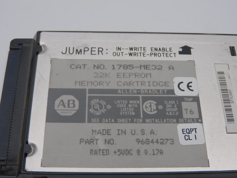 ALLEN BRADLEY 1785-ME32 SER. A 5VDC 0.17A UNMP