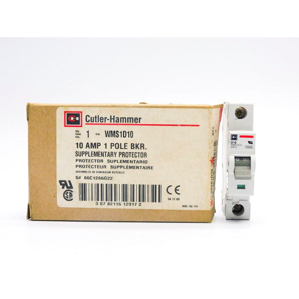 CUTLER HAMMER WMS1D10 240V 10A NSMP