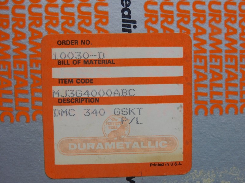 DURAMETALLIC MJ3G4000ABC NSMP