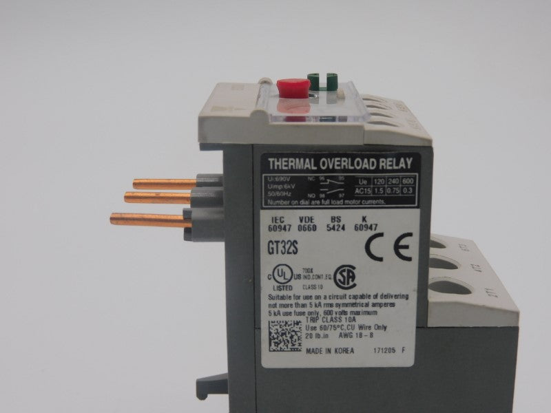 CARLO GAVAZZI GT32LS2.5A 690V 1.6-2.5A UNMP
