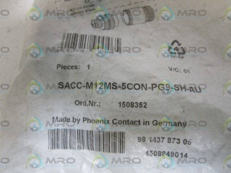 PHOENIX CONTACT SACC-M12MS-5CON-PG9-SH-AU NSMP