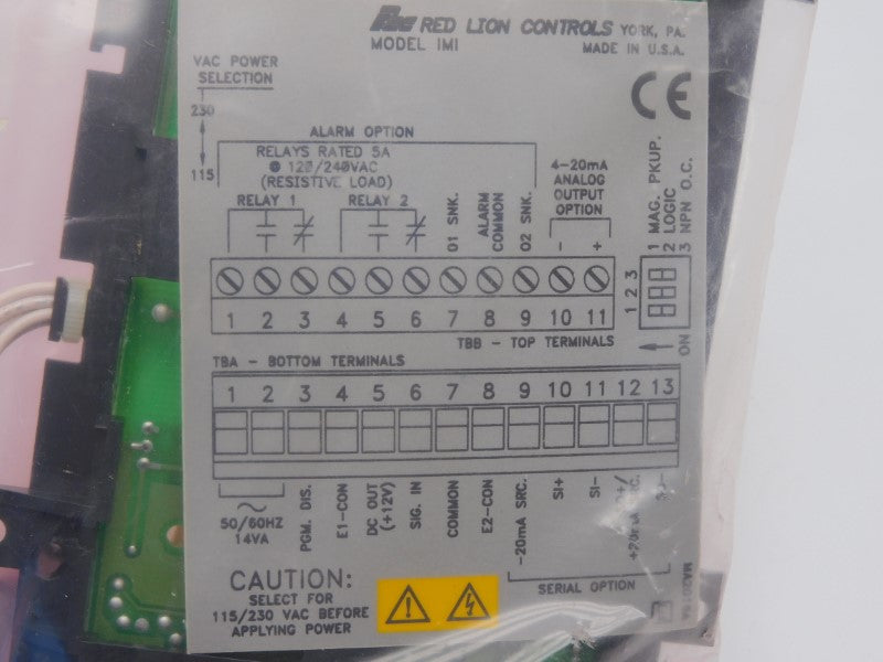 RED LION CONTROLS PBI04100 120/240VAC 5A NSMP