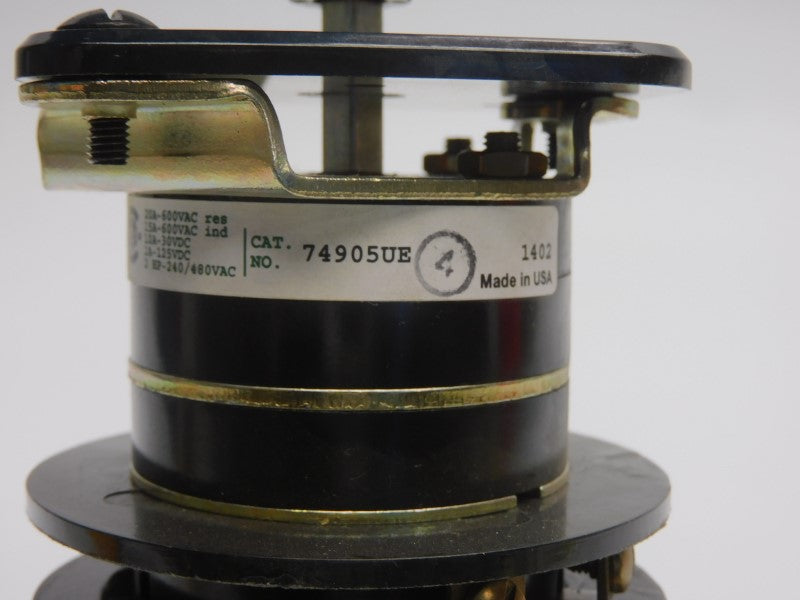 ELECTROSWITCH 74905UE 600VAC 20A NSNP