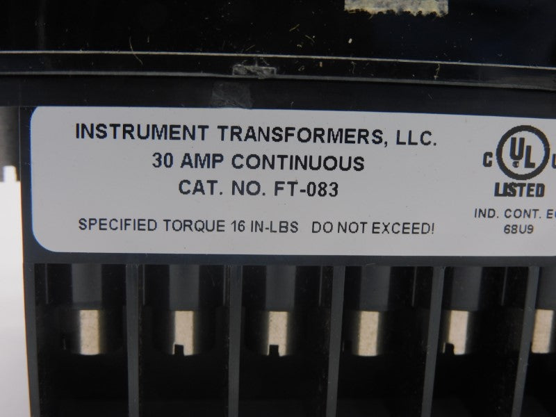 INSTRUMENT TRANSFORMERS FT-083 30A NSMP