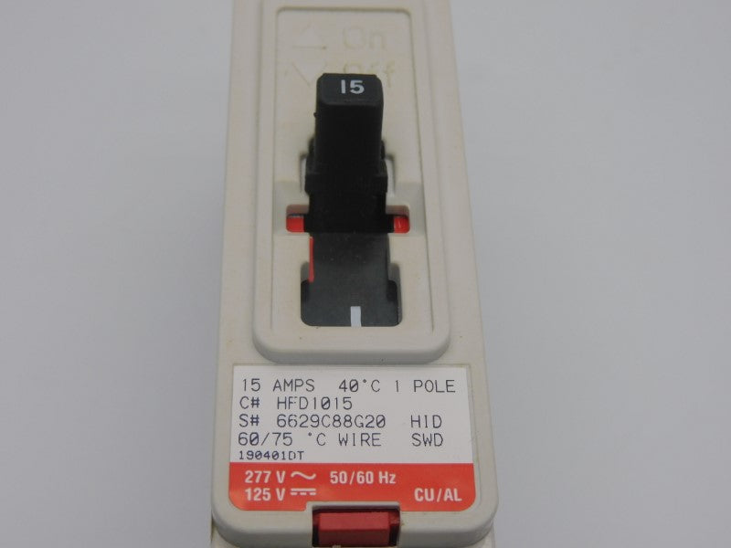 EATON HFD1015 SER. C 277VAC 15A NSMP