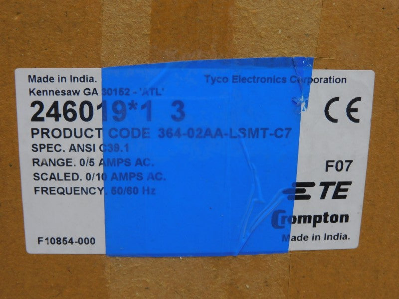 CROMPTON 364-02AA-LSMT-C7 850V 0/5AAC NSMP