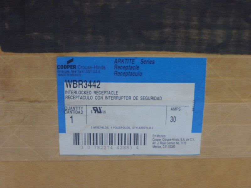 CROUSE HINDS WBR3442 30A NSFS