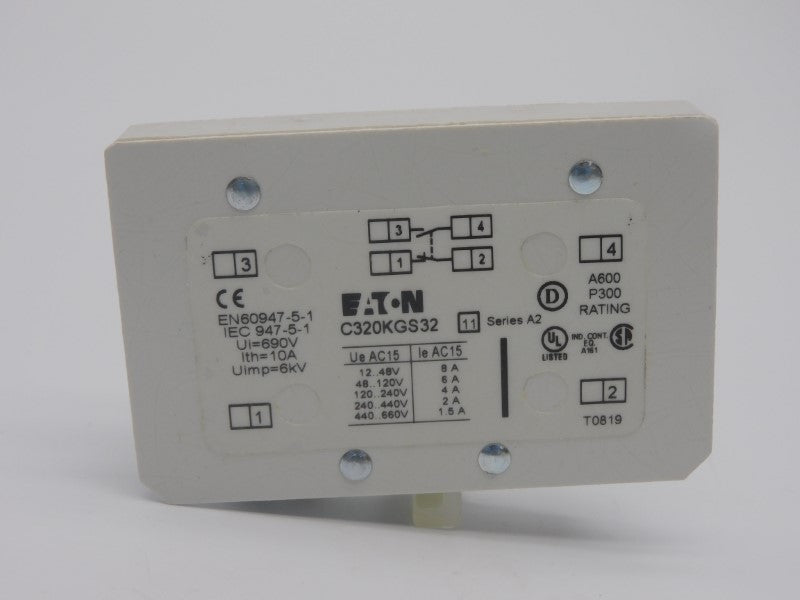 EATON C320KGS32 SER. A2 660V 1.5A NSMP