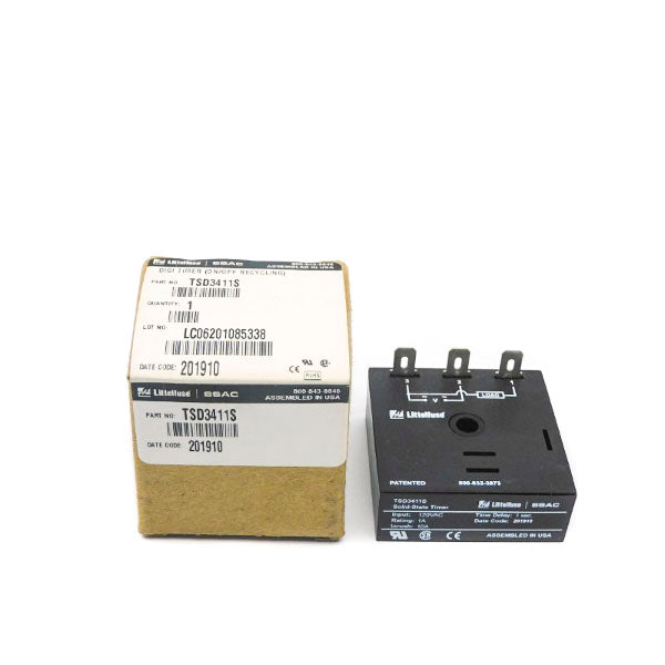 LITTELFUSE SSAC TSD3411S 120VAC 10A 1S NSMP
