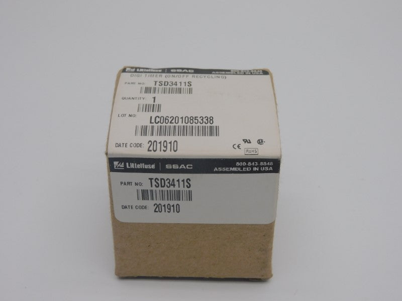 LITTELFUSE SSAC TSD3411S 120VAC 10A 1S NSMP
