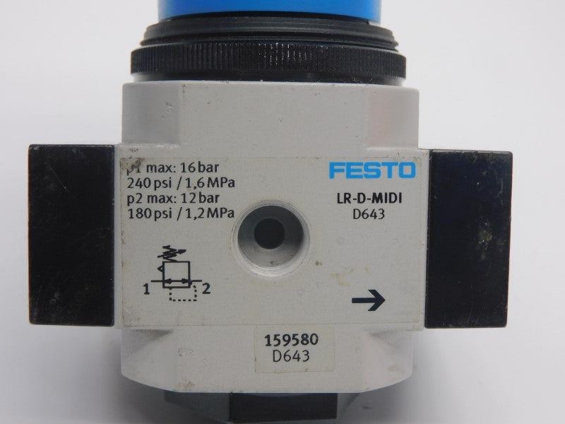 FESTO LR-D-MIDI 159580 240PSI UNMP