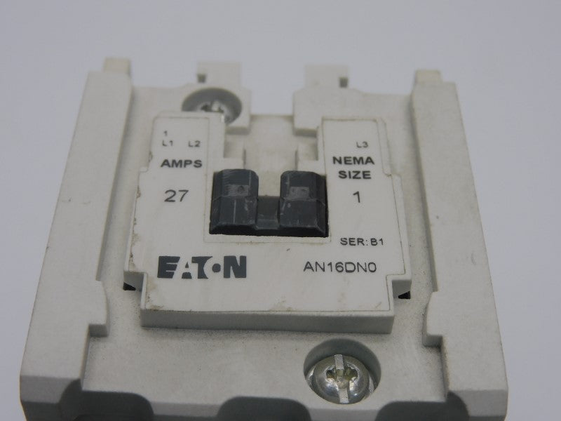 EATON AN16DN0 SER. B1 110-120V 27A UNMP