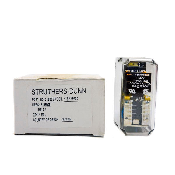 STRUTHERS-DUNN 219DXBP 115/125VDC 10A (AS PICTURED) NSMP