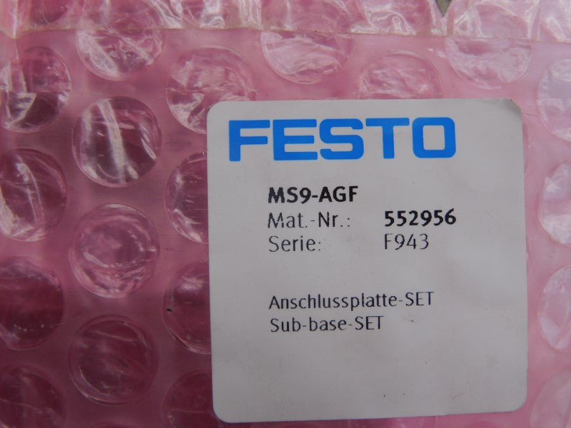 FESTO MS9-AGF 552956 NSMP
