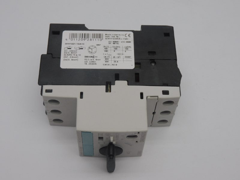 SIEMENS 3RV1021-1BA10 690V 1.4-2A (AS PICTURED) NSNP