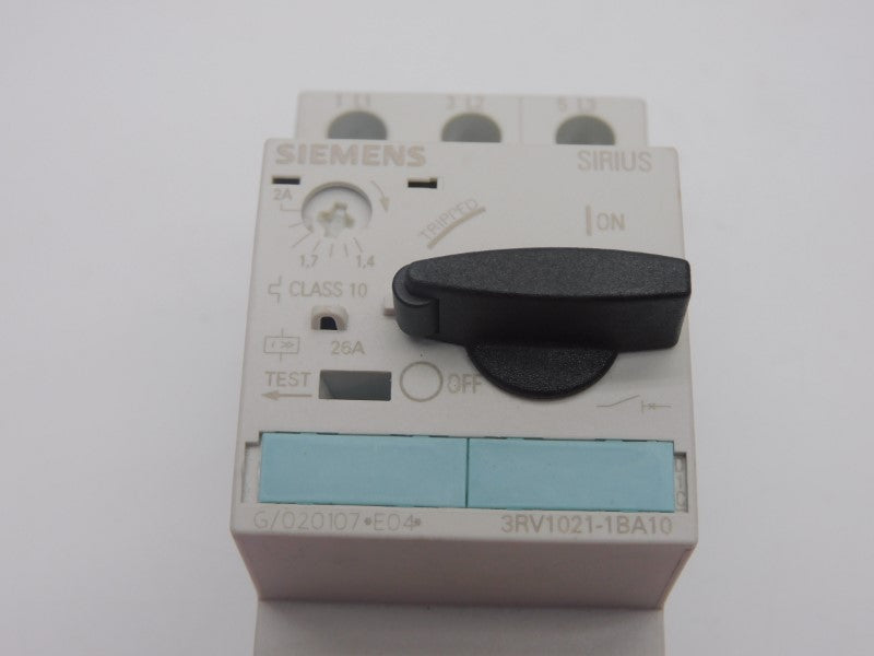 SIEMENS 3RV1021-1BA10 690V 1.4-2A (AS PICTURED) NSNP