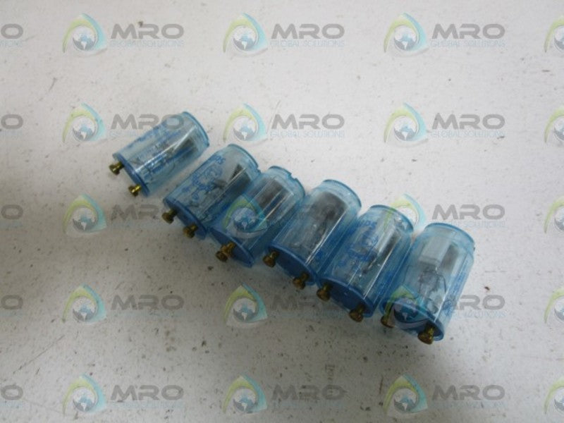 LOT OF 6 PHILLIPS S10 NSNP