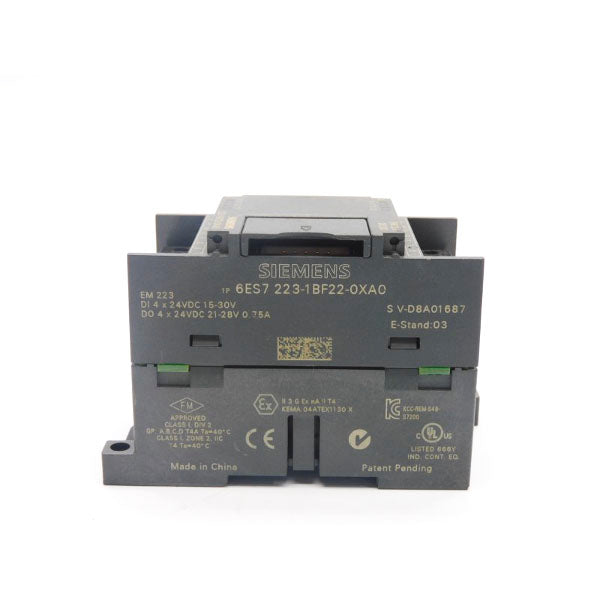 SIEMENS 6ES7223-1BF22-0XA0 24VDC 0.75A (NO DOOR) UNMP