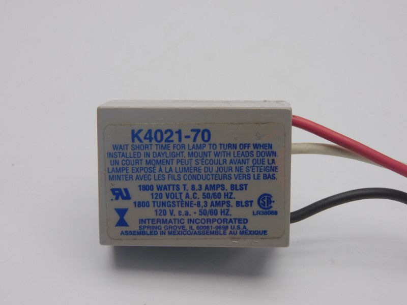INTERMATIC K4021-70 120VAC 8.3A NSNP