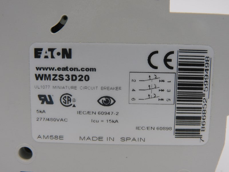 EATON WMZS3D20 400V 20A NSMP