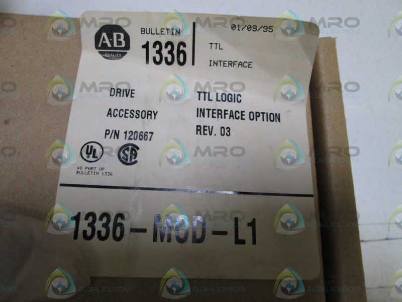 ALLEN BRADLEY INTERFACE BOARD 1336-MOD-L1  NSMP