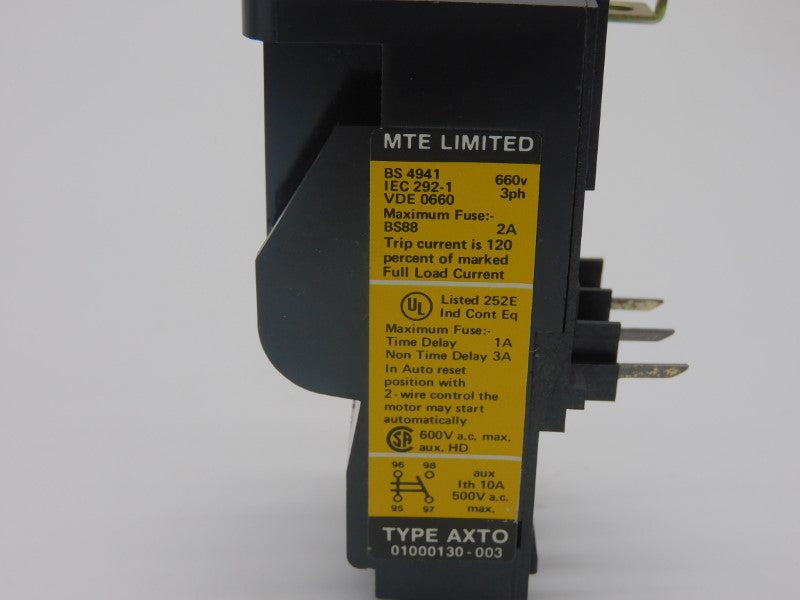 MTE 01.000130.003 660V 0.48A-0.72A NSMP