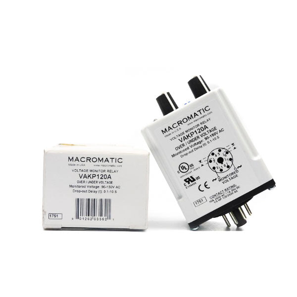 MACROMATIC VAKP120A 90-150VAC 10A NSMP