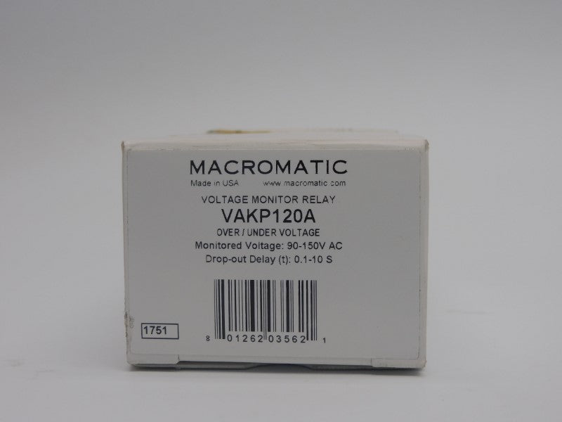MACROMATIC VAKP120A 90-150VAC 10A NSMP