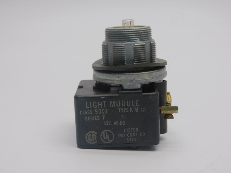 SQUARE D 9001KM32 SER. F 12VAC/DC (AS IS) UNMP